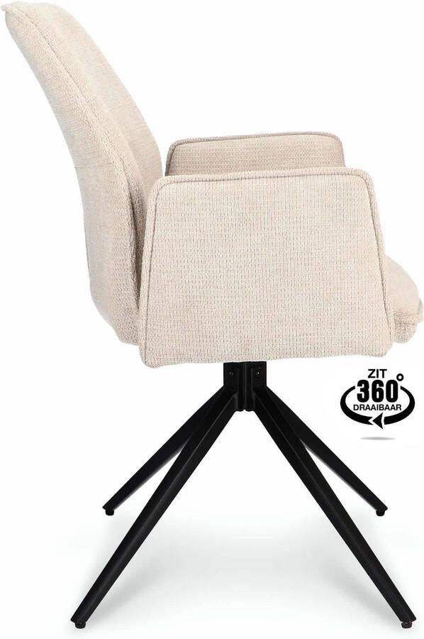 Wehkamp Home eetkamerstoel (set van 2) Holly - Foto 2