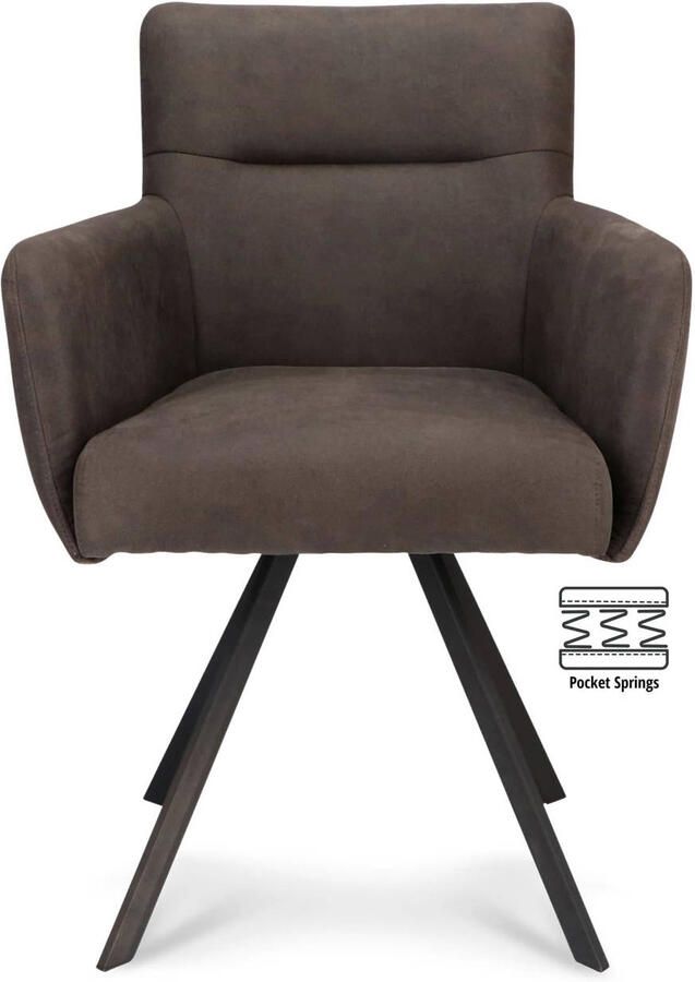 Wehkamp Home eetkamerstoel (set van 2) Kenzo - Foto 2