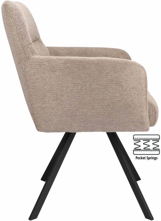 Wehkamp Home eetkamerstoel (set van 2) Kenzo