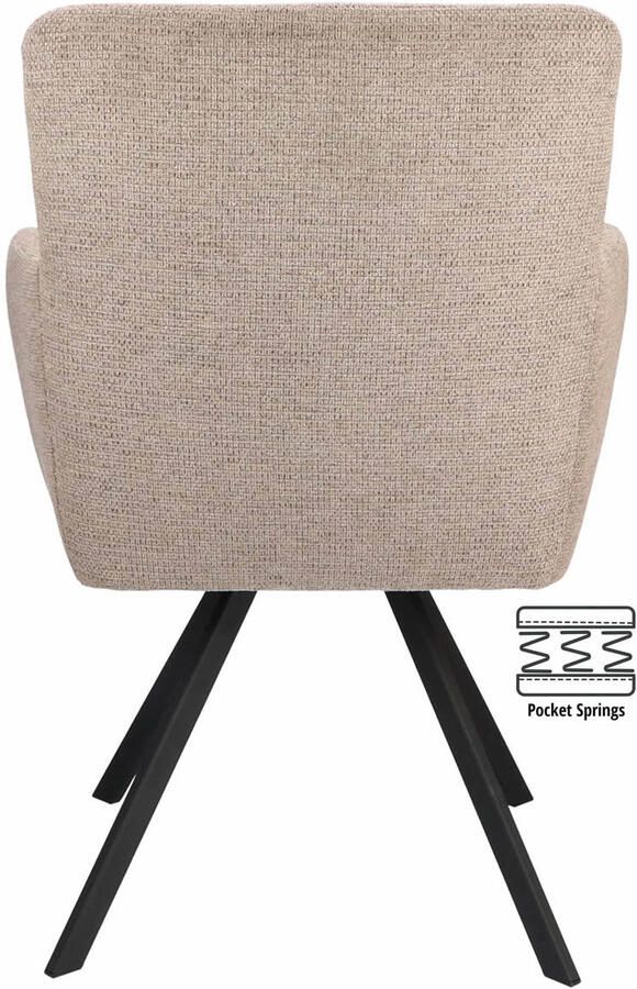 Wehkamp Home eetkamerstoel (set van 2) Kenzo - Foto 2