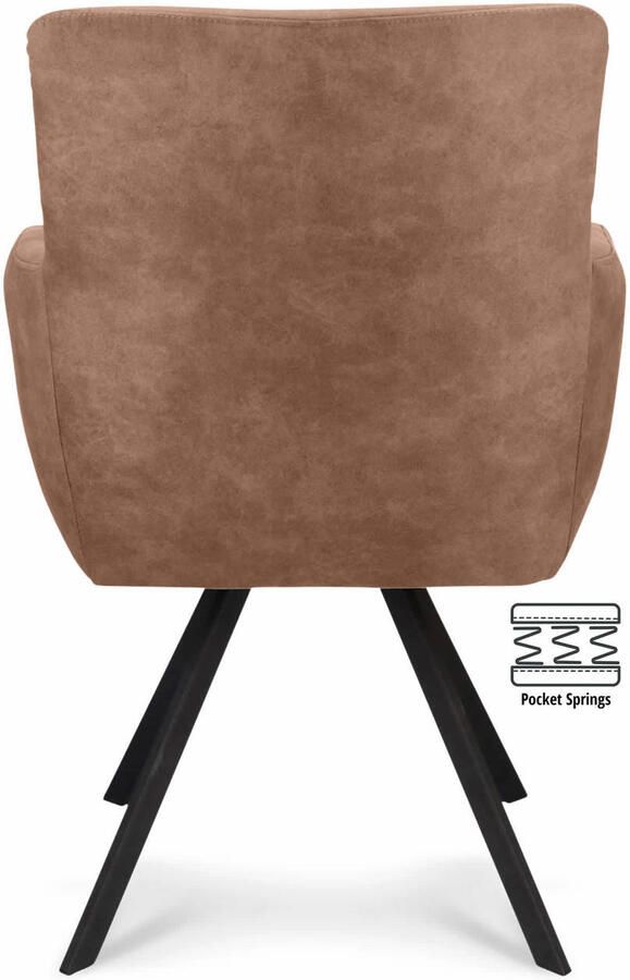 Wehkamp Home eetkamerstoel (set van 2) Kenzo - Foto 2