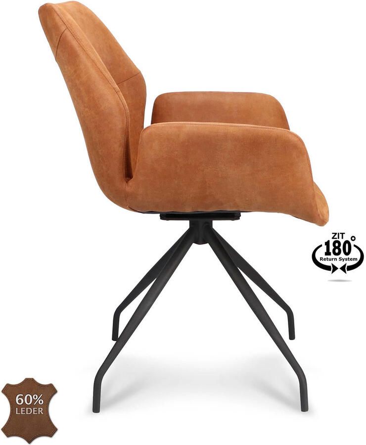 Wehkamp Home eetkamerstoel (set van 2) Vara