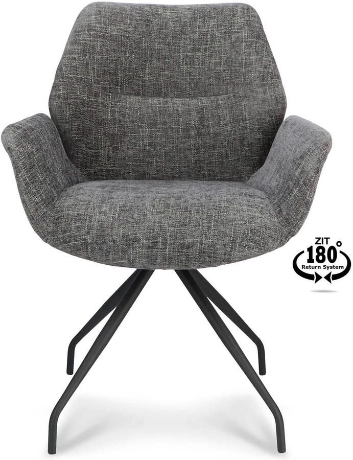 Wehkamp Home eetkamerstoel (set van 2) Vara - Foto 2