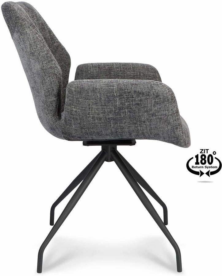 Wehkamp Home eetkamerstoel (set van 2) Vara