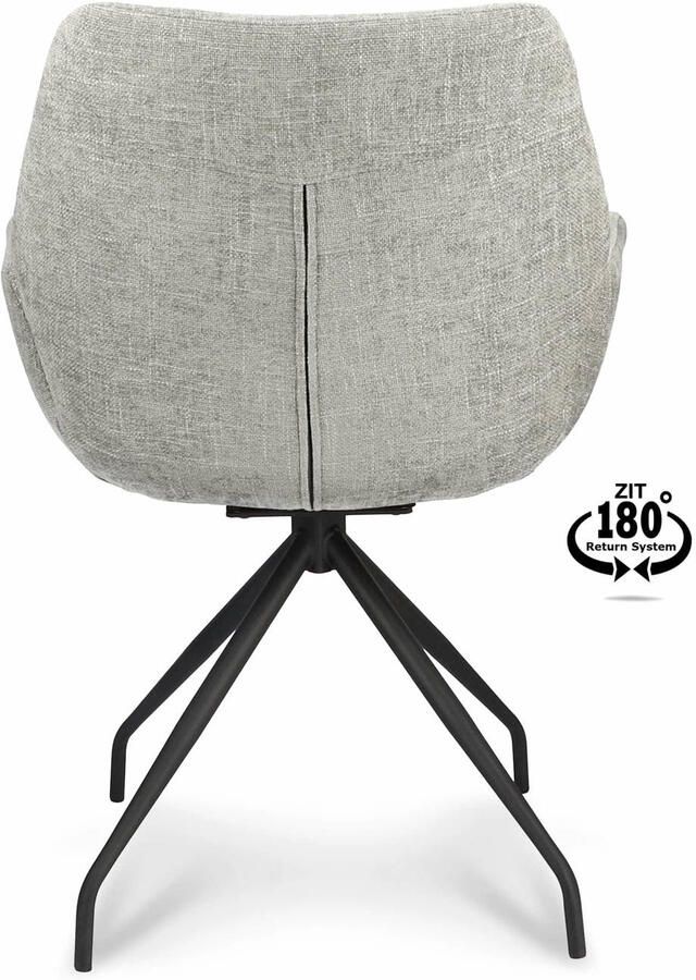 Wehkamp Home eetkamerstoel (set van 2) Vara - Foto 2