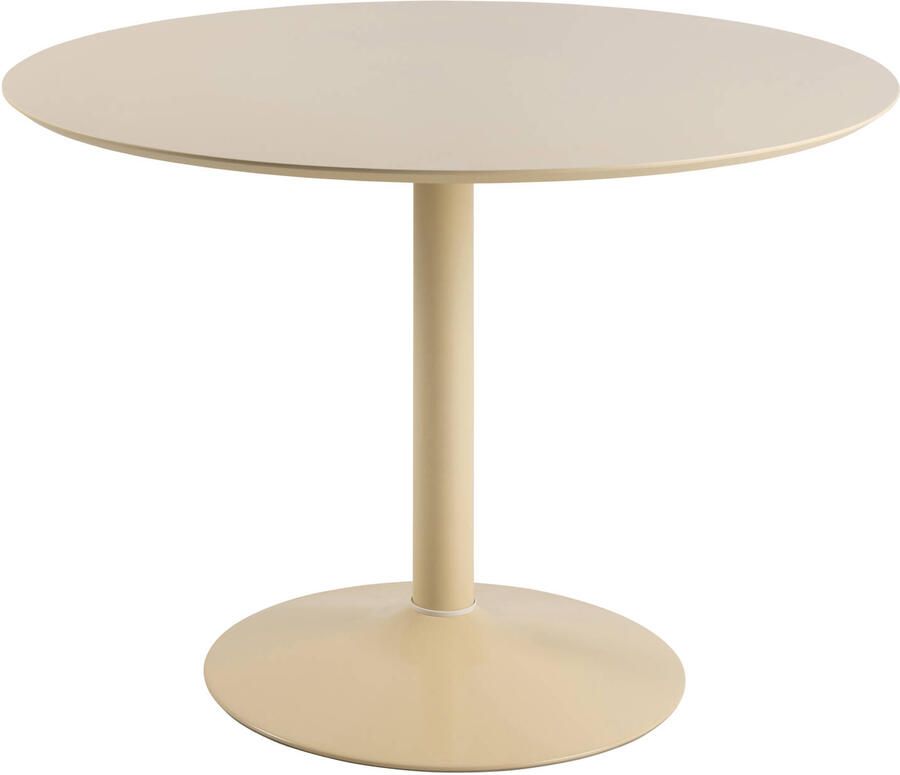 Giga Living Eettafel Beige MDF 110x110x74 cm Eettafel Aurora - Foto 3