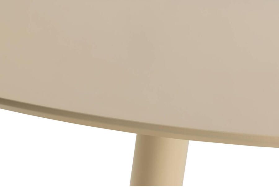 Giga Living Eettafel Beige MDF 110x110x74 cm Eettafel Aurora - Foto 2