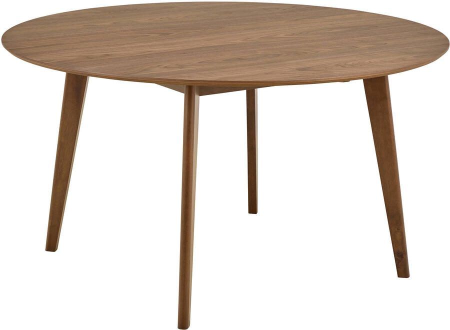 Giga Living Eettafel Walnoot MDF 140x140x76 cm Eettafel Levi - Foto 2