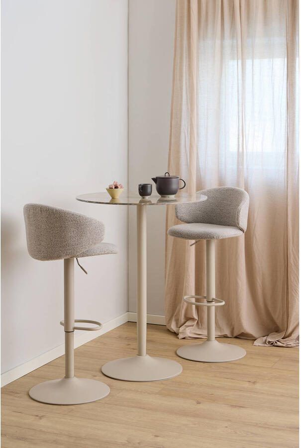 Giga Living Bartafel Orin Keramiek Bruin Ø80cm - Foto 3