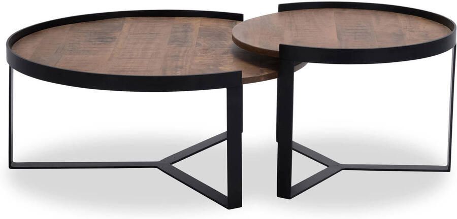 Wehkamp Home salontafel Hugo (set van 2) - Foto 2