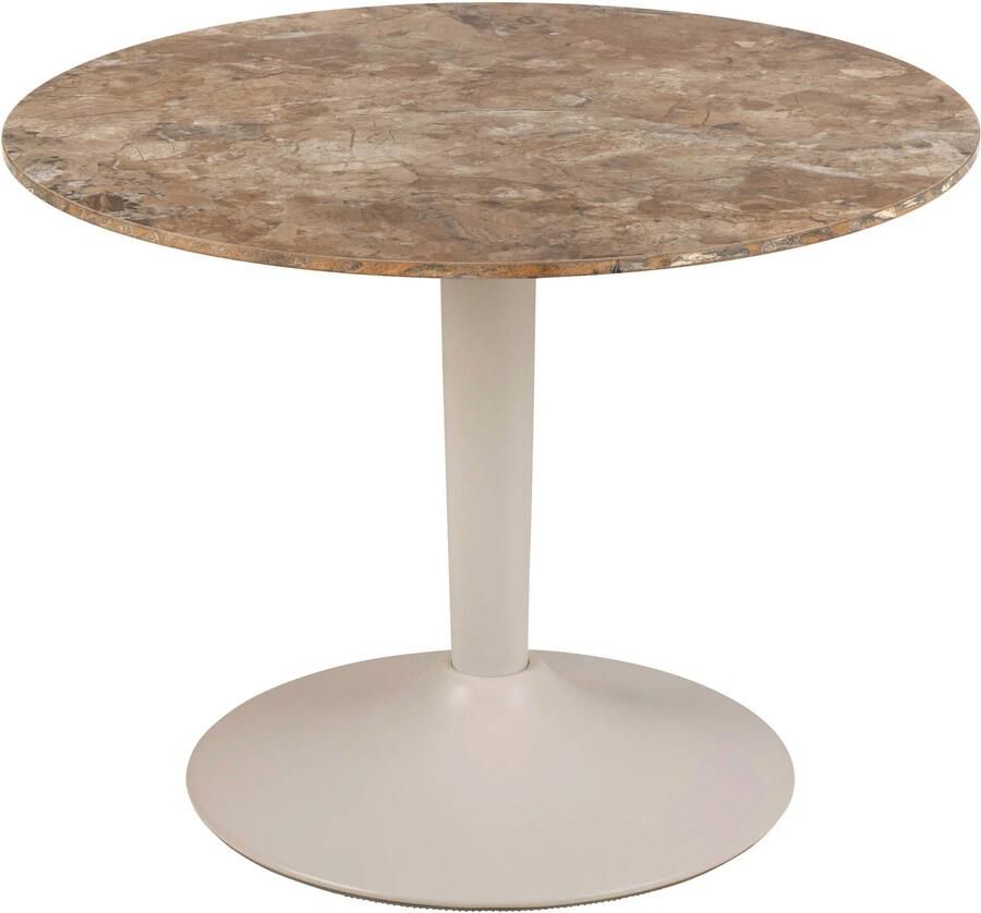 Giga Living Salontafel Orin Keramiek Bruin Ø60cm