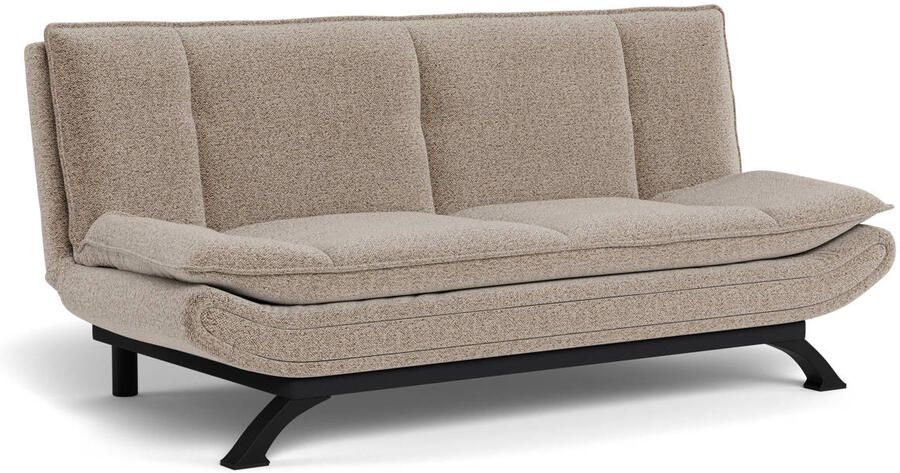 Giga Living Giga Meubel Slaapbank Nico 3-Zits 196x98x91cm Beige - Foto 3