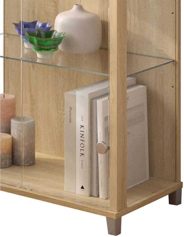 Fif möbel Vitrinekast OPTIMA Standvitrine vitrinekast glazen vitrine verzamelvitrine - Foto 2