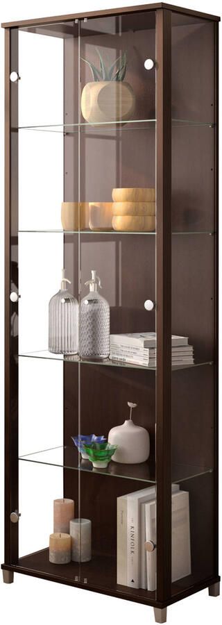 Fif möbel Vitrinekast OPTIMA Standvitrine vitrinekast glazen vitrine verzamelvitrine - Foto 10