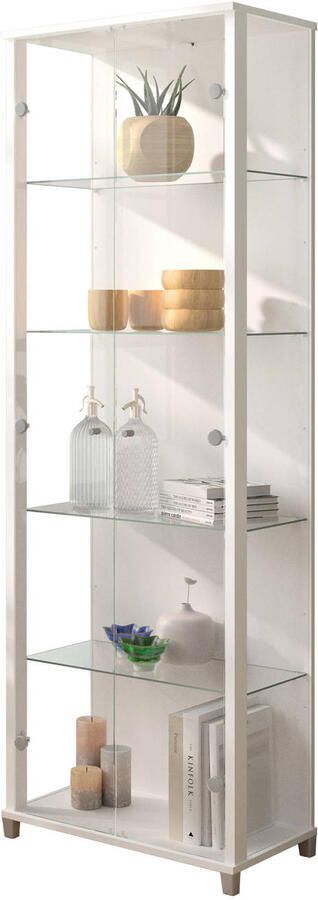 Fif möbel Vitrinekast OPTIMA Standvitrine vitrinekast glazen vitrine verzamelvitrine - Foto 2