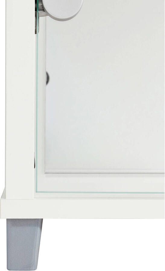 Fif möbel Vitrinekast OPTIMA hoogte ca. 172 cm Staande vitrine Glasvitrine 1x Glazen deur perfect voor verzamelaars verzamelvitrine - Foto 2