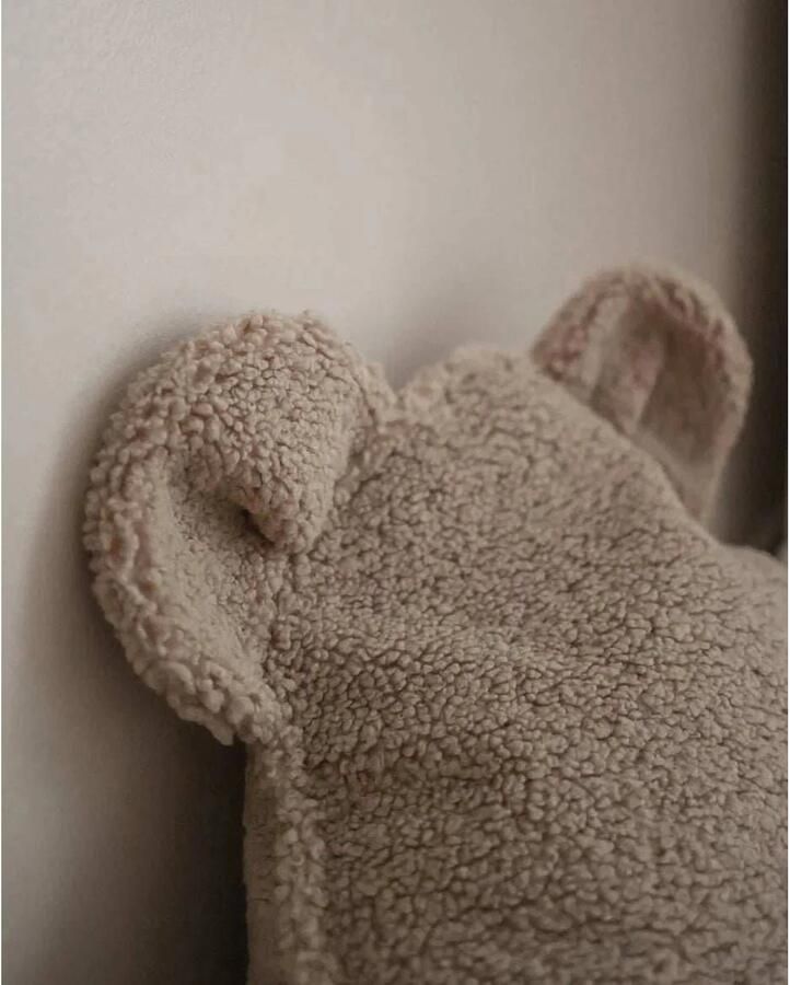 Wigiwama Zitzak Bear Biscuit beanbag teddy uitwasbare hoes fluffy zitzak knuffelen zitzak kinderen kinder zitzak - Foto 4