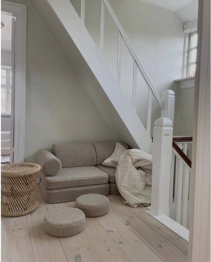 Konges Sløjd Wigiwama Teddy Settee 136x78x46cm Biscuit - Foto 3
