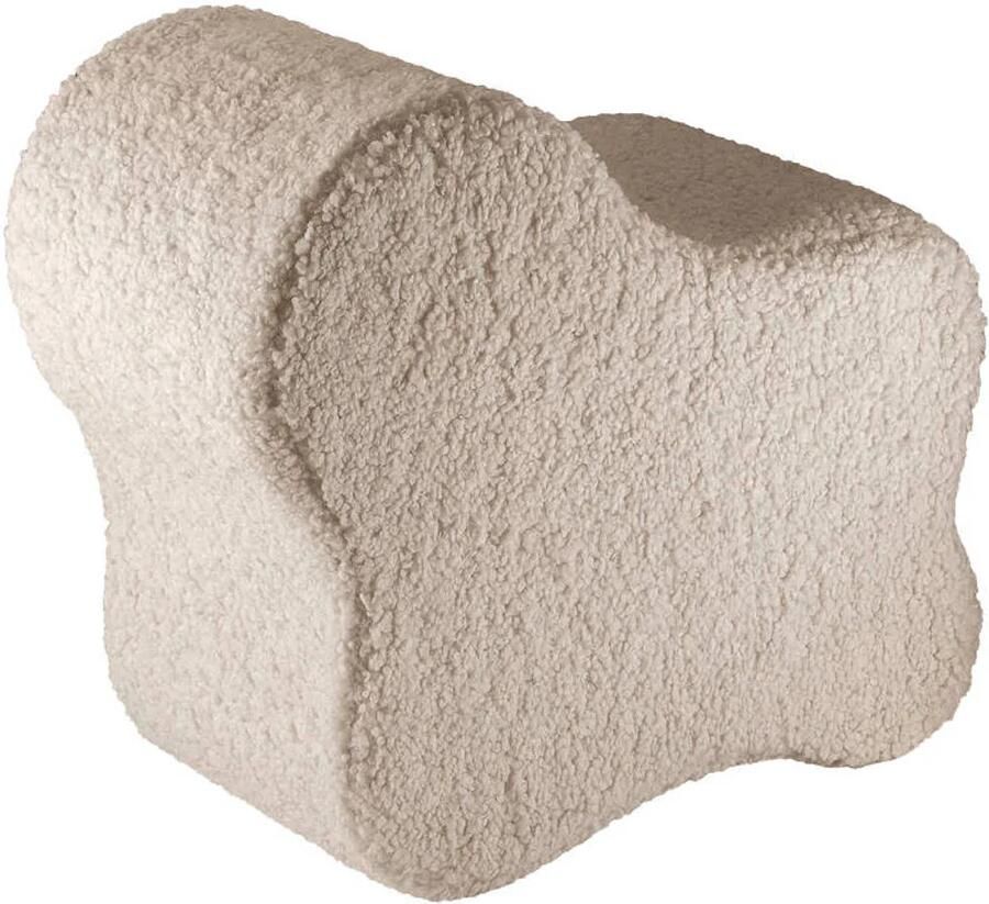 Wigiwama Teddy Cloud Pouffe Poef Ø40x25cm Biscuit - Foto 2