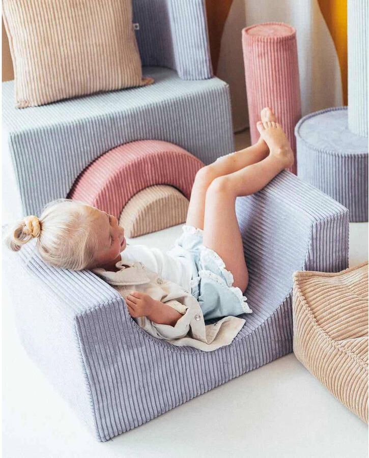 Wigiwama Corduroy Rainbow Playset Speelset 75x49x37cm Blueberry Blue - Foto 2