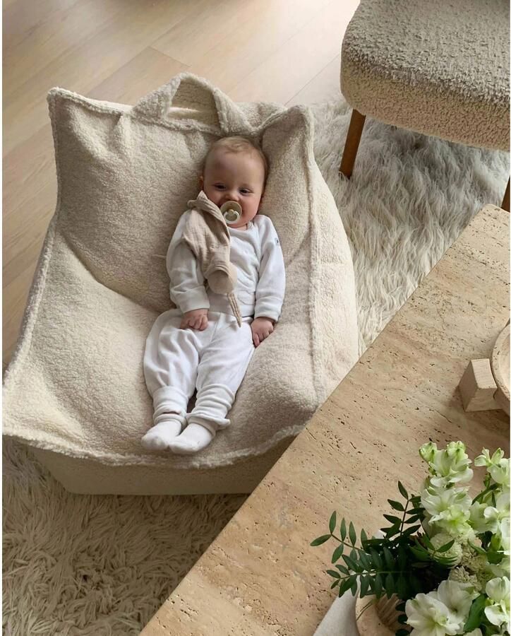 Wigiwama Zitzak Chair Cream white - Foto 2
