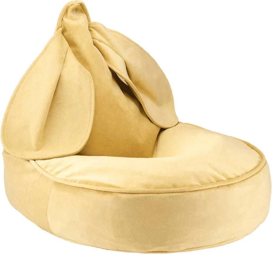 Wigiwama Kinder Zitzak Bunny Salted Caramel Zitzak Kind Zitzak kinderkamer Beanbag speelkamer of woonkamer - Foto 2