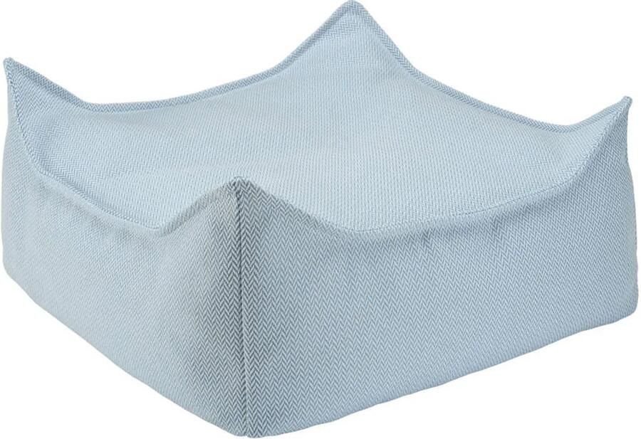 Wigiwama Hemelsblauwe Outdoor Vierkante Ottoman