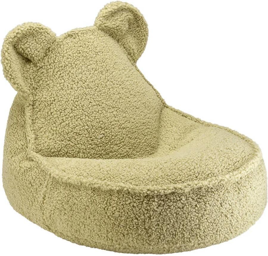 Wigiwama Teddy Bear Beanbag Chair Zitzak 70x60x42cm Matcha