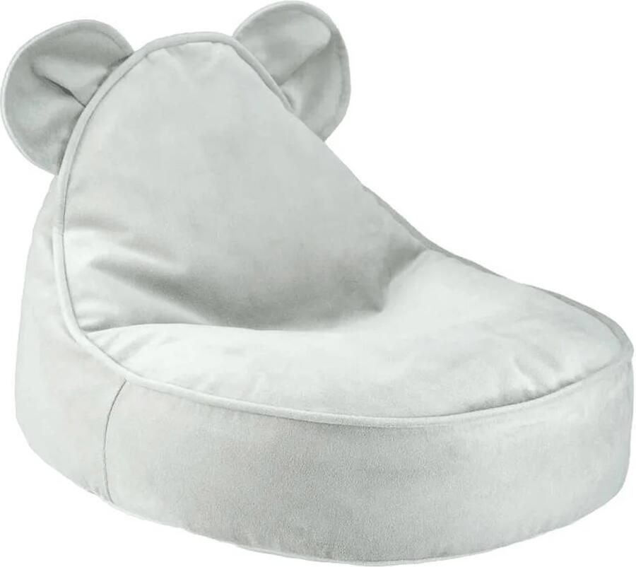 Wigiwama Zitzak Bear Misty Green beanbag teddy uitwasbare hoes fluffy zitzak knuffelen zitzak kinderen kinder zitzak - Foto 2