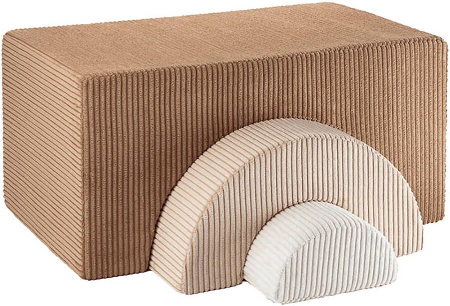Wigiwama Foam speelset Rainbow Playset Toffee zitzak kinderkamer speelset kinderkamer kinder speelset