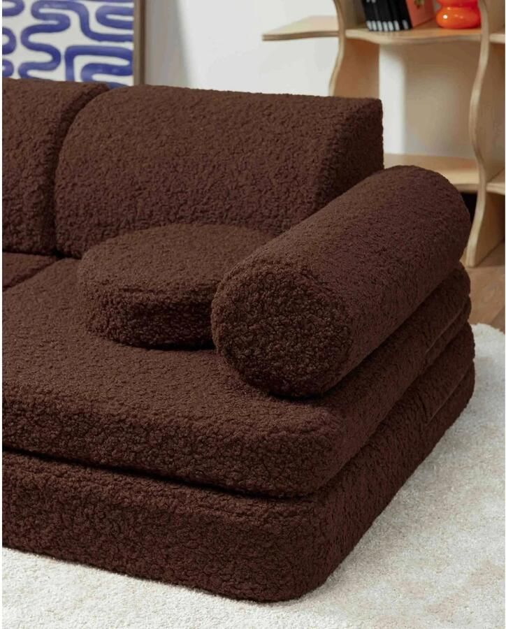 Konges Sløjd Wigiwama Corduroy Settee 136x78x46cm Warm Hazel - Foto 2