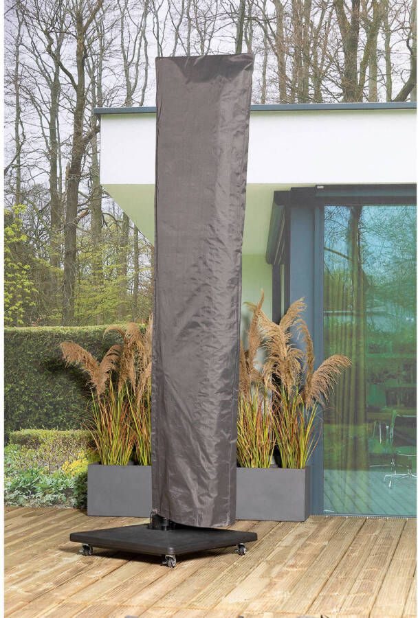 Outdoor Covers premium beschermhoes parasol XL grijs Leen Bakker - Foto 1