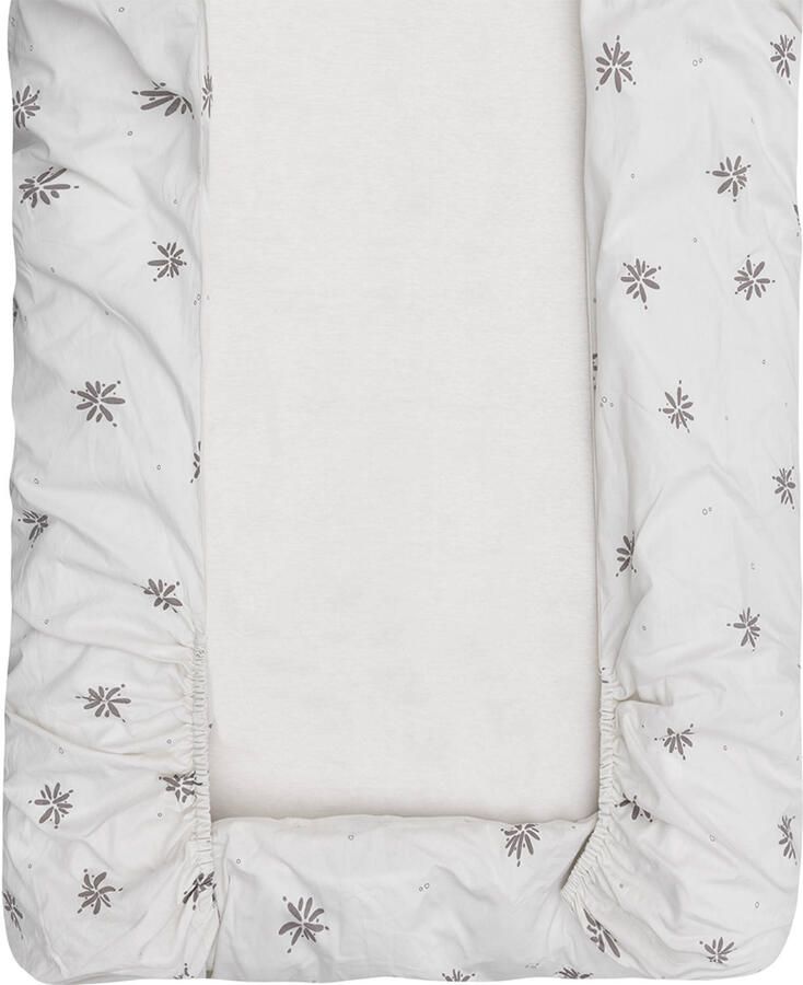 Witlof for kids Tuck-Inn ledikant dekbedovertrek Little Charm ecru grijs - Foto 2