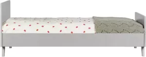 Woood Lily Bed Excl Lattenbodem Grenen Clay 77x206x97