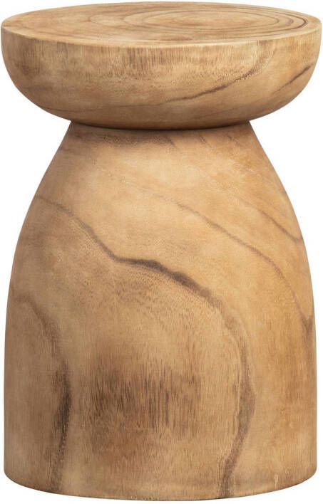 WOOOD Kruk Bink Hout Naturel 40x28x28