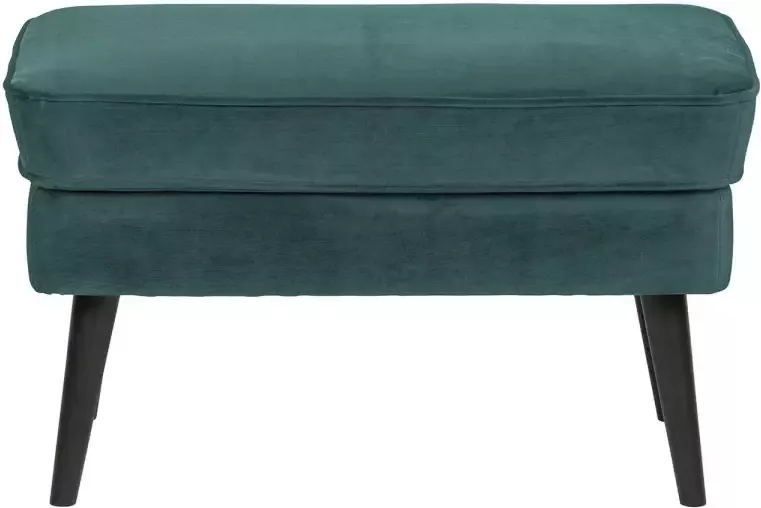 Woood Rocco Hocker Velvet Teal