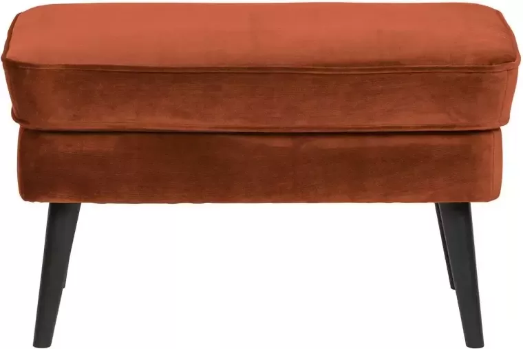 Woood Rocco Hocker Velvet Roest