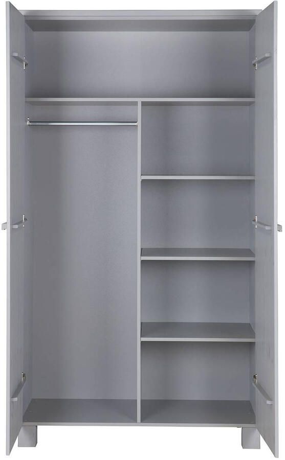 WOOOD Kledingkast Dennis met kledingstang veel opbergruimte b 111 cm x h 202 cm - Foto 5