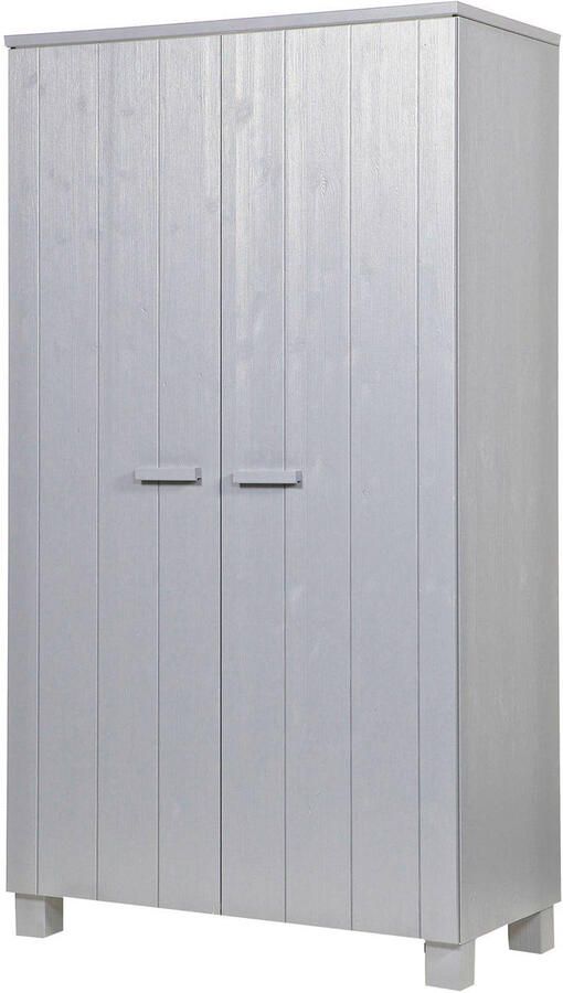 WOOOD Kledingkast Dennis met kledingstang veel opbergruimte b 111 cm x h 202 cm - Foto 7