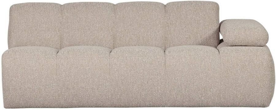 WOOOD Mojo 2-Zits Bank Met Arm Rechts Bouclé Beige 74x200x97 - Foto 2