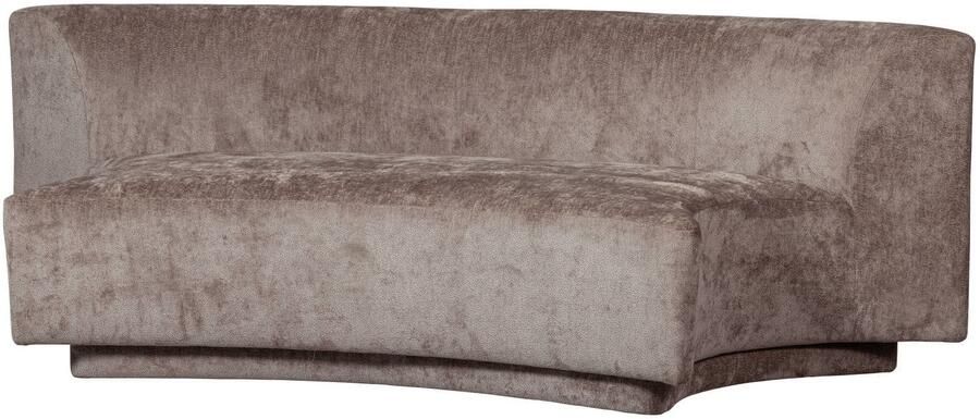 WOOOD 2-zitsbank Popular vrijstaand met grof chenille gevoerd breedte 215 cm