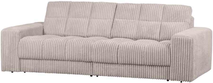 WOOOD Second Date 2-zits Bank Grove Ribstof Naturel - Foto 2