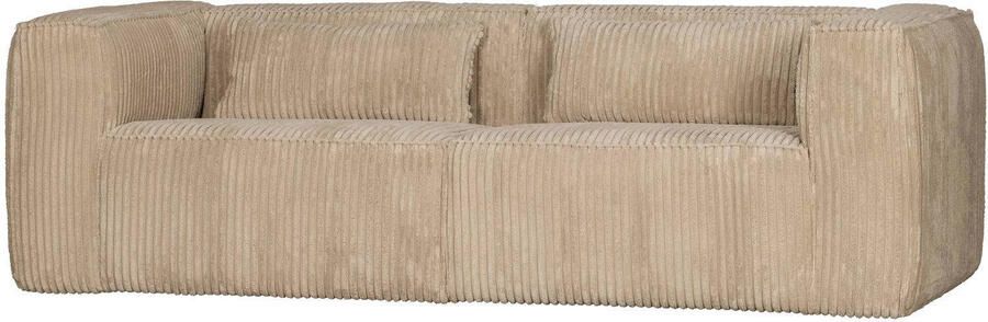 WOOOD Bean 3 5-Zits Bank Ribstof Travertin 73x246x96 - Foto 3