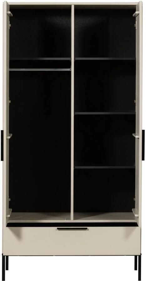 WOOOD 2-deurs kast Adam Grenen (fsc) Dust 200x100x53 cm - Foto 3