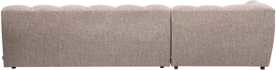 WOOOD Allure Chaise Longue Bank Polyester Bruin Melange-79x324x165 - Foto 4