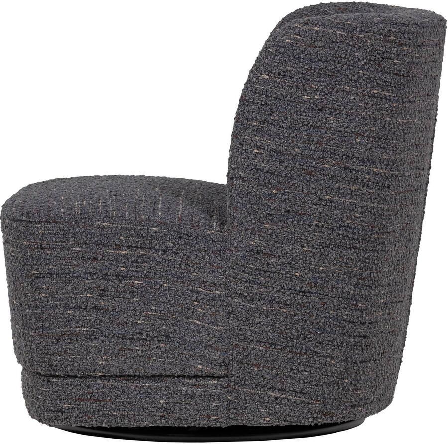 WOOOD Atty Draaifauteuil Grove Melange Grijs 75x74x65 cm - Foto 2