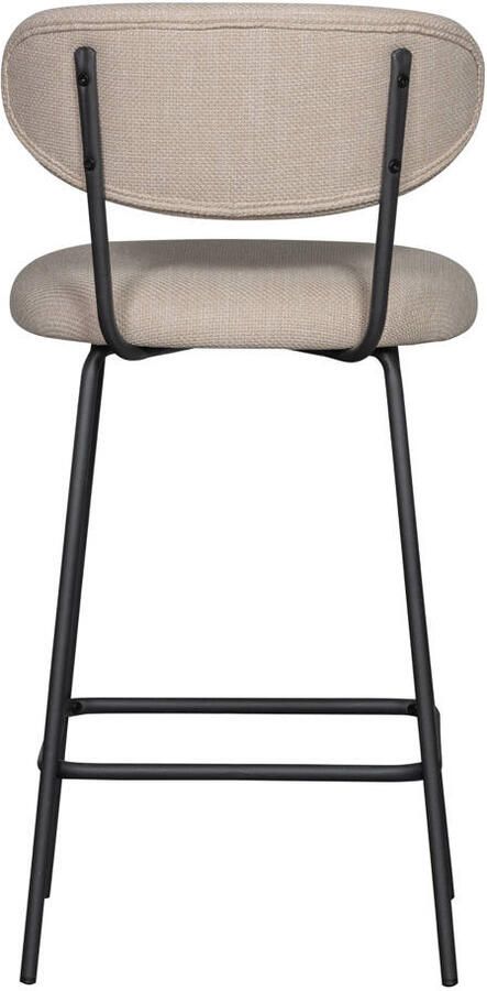 WOOOD Kjeld Barstoelen Polyester Naturel Set van 2 - Foto 2