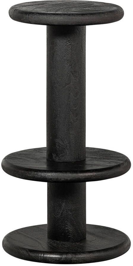 WOOOD Barkruk KOLBY van mangohout ronde vorm h 74 cm x ø 40 cm - Foto 8