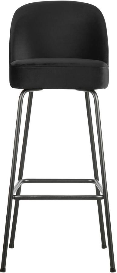BePureHome Vogue Barstoel Velvet Zwart 103x50x55 - Foto 3