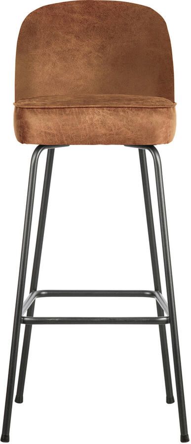 BePureHome Vogue Barstoel 80 cm Recycle Leer Cognac 103x50x55 - Foto 2